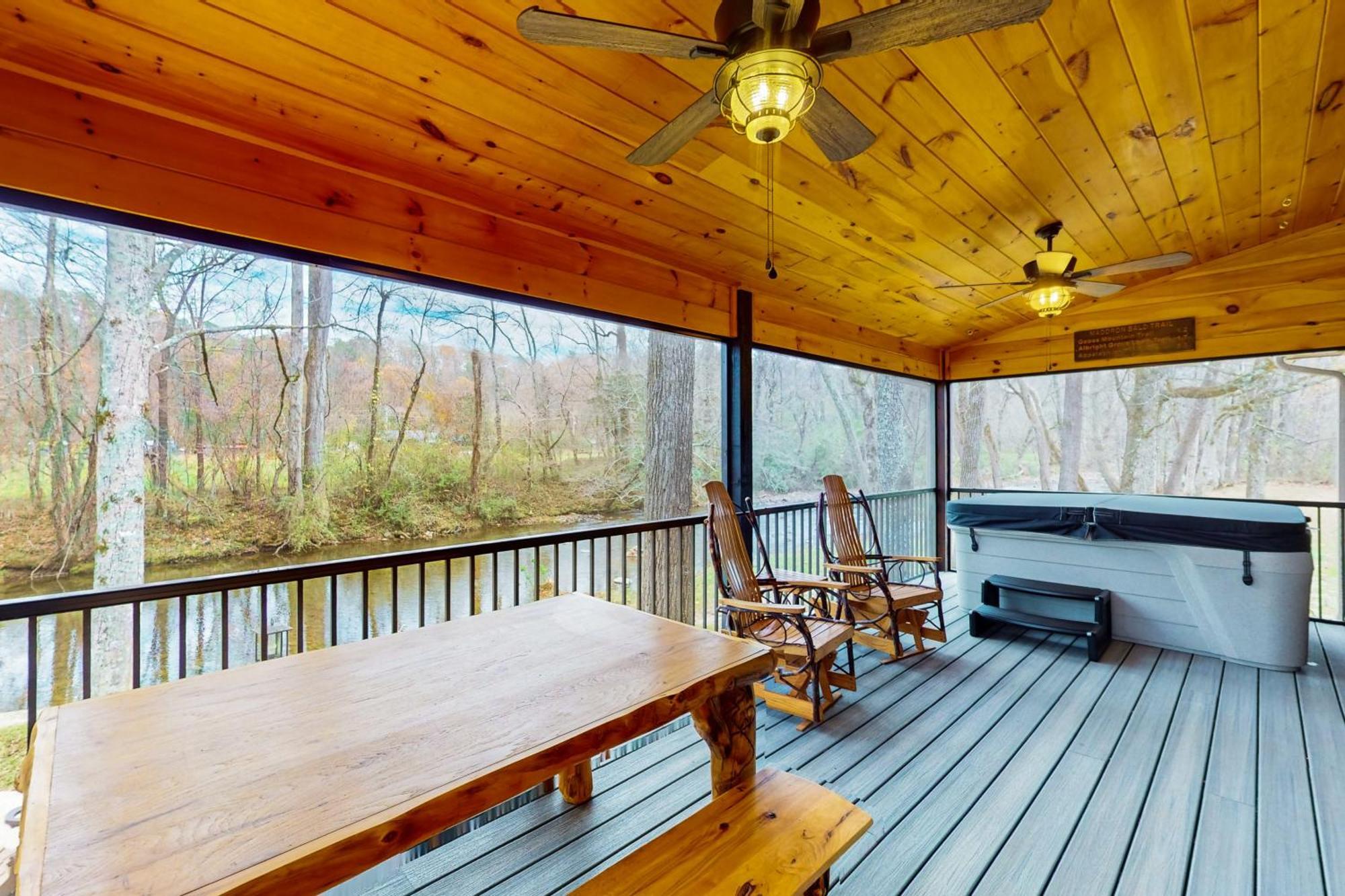Rivers Edge Villa Cosby Esterno foto